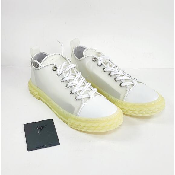 GIUSEPPE ZANOTTI Rubber Sneakers US10 UK9 EU43 Zip Detail Made in Italy main image 14